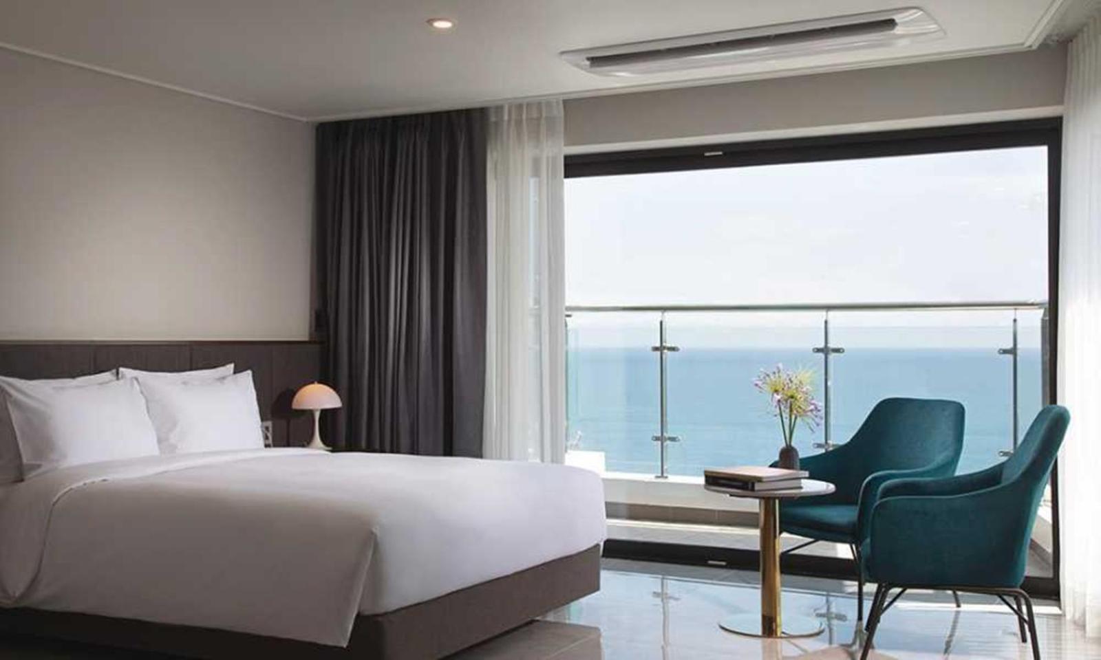 Busan Yeongmu Parade Hotel Haeundae Beach מראה חיצוני תמונה