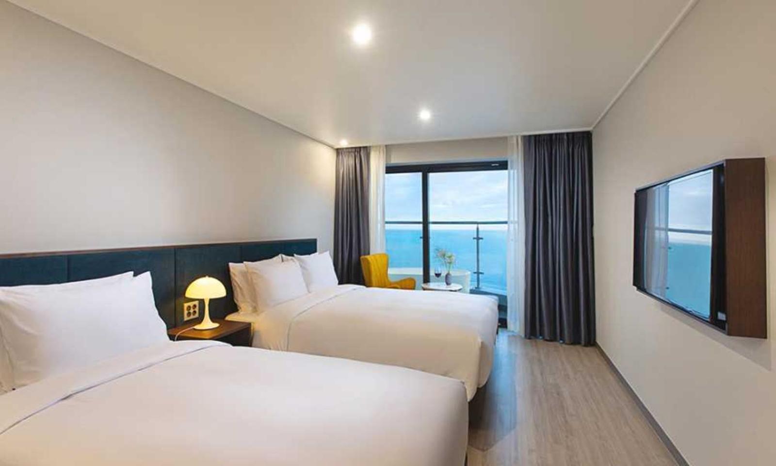 Busan Yeongmu Parade Hotel Haeundae Beach מראה חיצוני תמונה
